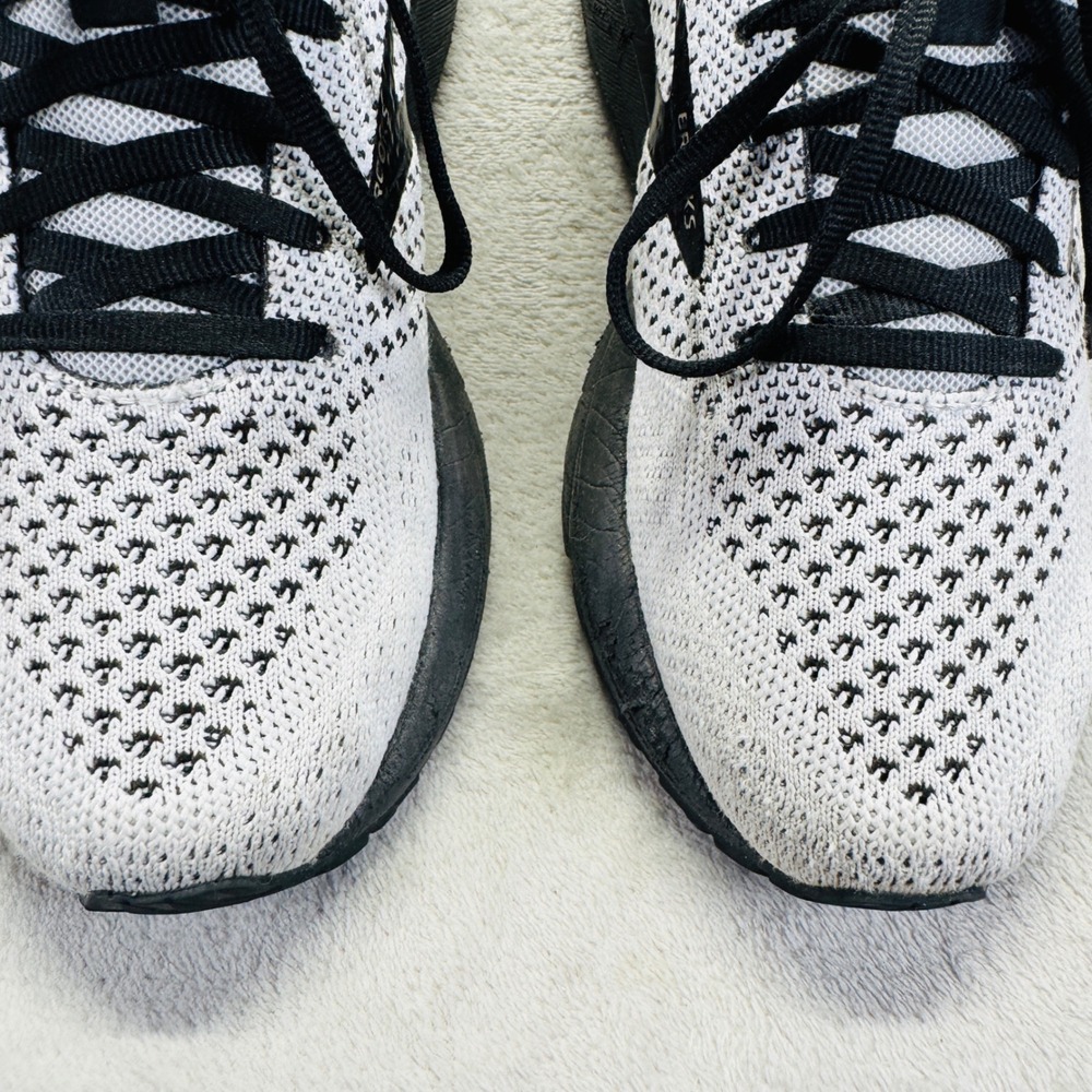 Brooks Women's White and Black Athletic Running Shoes - Picture 2 of 9